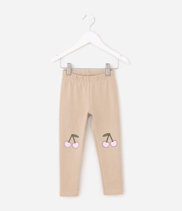 Pantalón Infantil con Estampa de Cereza – Talle 1 a 6 años 2