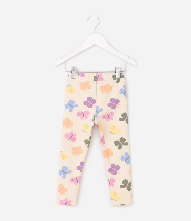 Pantalón Infantil Legging con Estampado de Mariposas – Talle 1 a 6 años 3