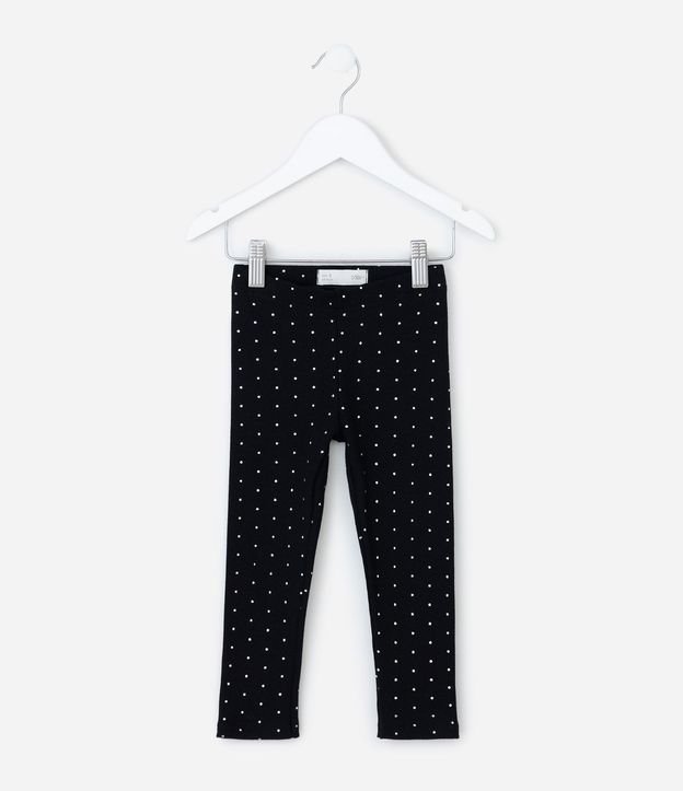 Pantalón Infantil Legging con Lunares Metalizados – Talle 1 a 5/6 años 2
