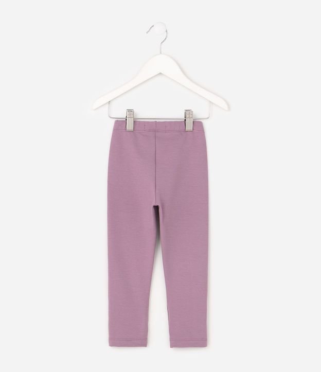 Pantalón Infantil Legging con Oso en la Rodilla – Talle 1 a 6 años 3