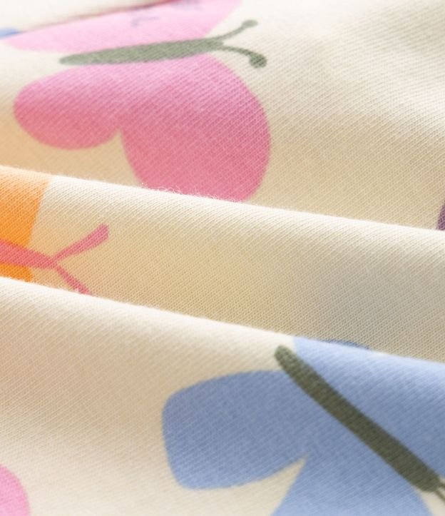 Short Infantil en Algodón con Estampado Mariposas – Talle 1 a 6 años 4
