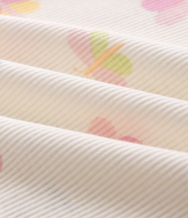 Remera en Rib Mariposa- Talle 1 A 6 años 3
