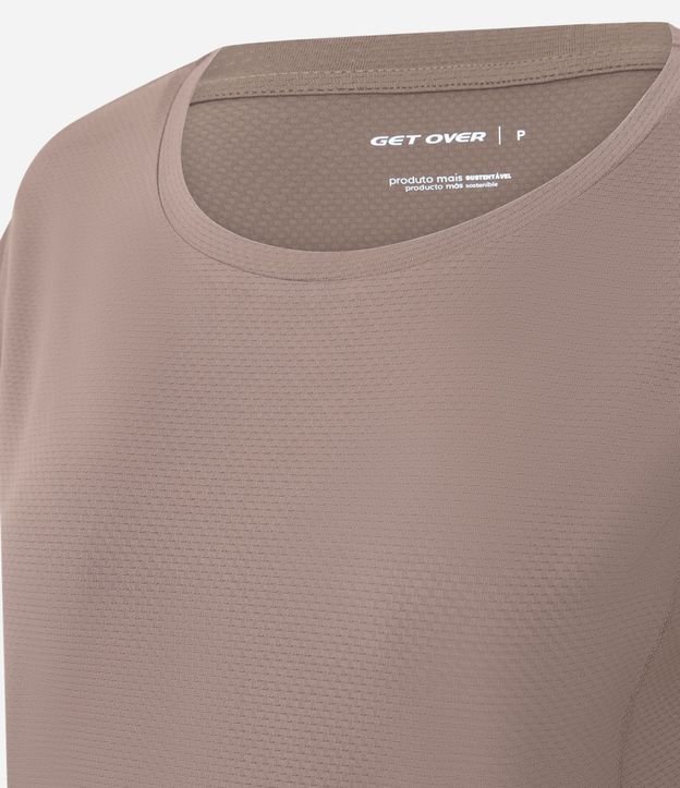 Remera Deportiva en Microfibra Texturizada 6