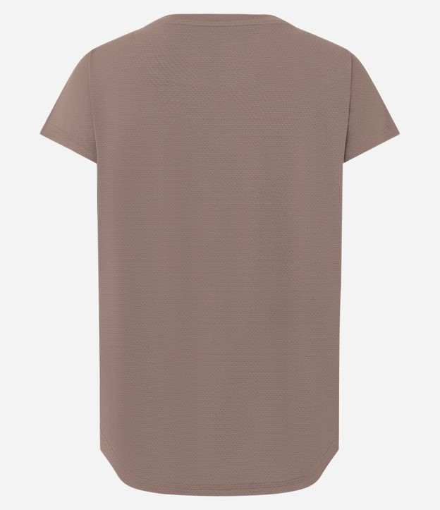 Remera Deportiva en Microfibra Texturizada 7