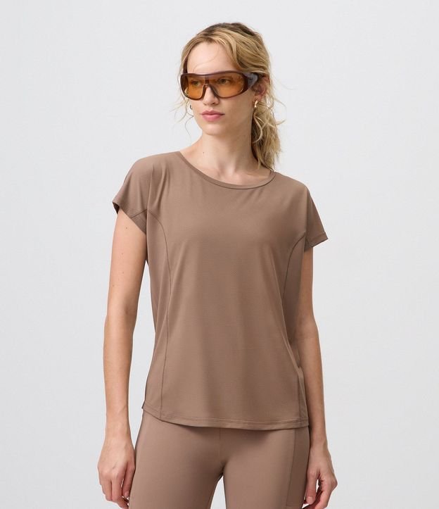 Remera Deportiva en Microfibra Texturizada 1