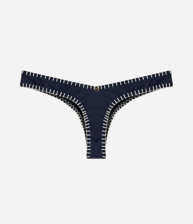 Bikini Bombacha de Asa Delta en Microfibra con Pespontos 6