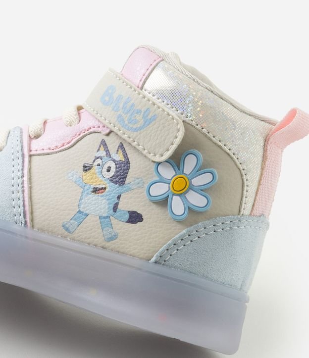 Championes Infantil Abotinado con Estampa de Bluey y Flor – Talle 20 a 27 6