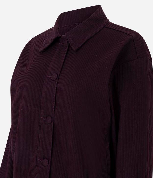 Campera Bomber en Sarga Acanalada 6
