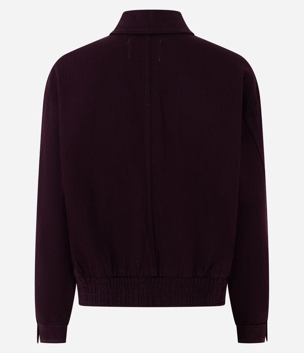 Campera Bomber en Sarga Acanalada 7