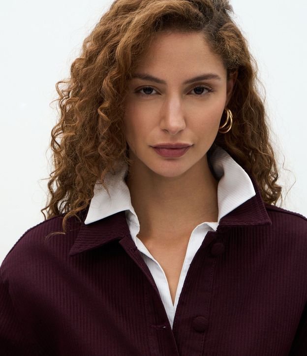 Campera Bomber en Sarga Acanalada 3