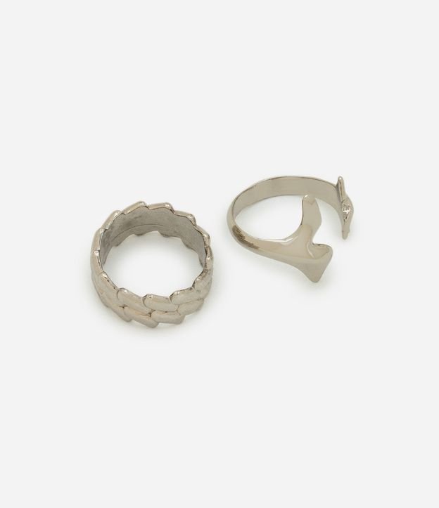 Kit 02 Anillos de Metal Tribales 2