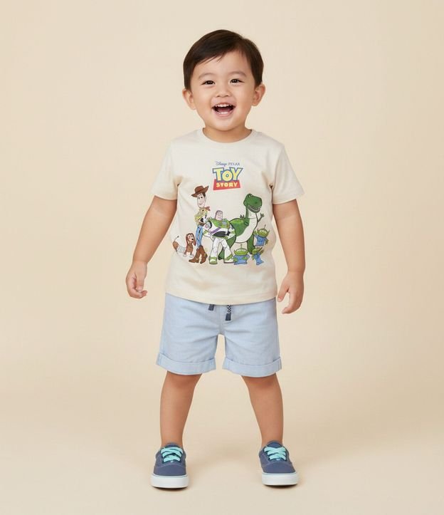 Remera Infantil con Estampa de Toy Story - Talle 2 a 6 años