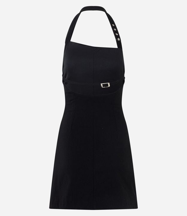 Enterito en Bengalina con Hebilla y Modelo Halter 6
