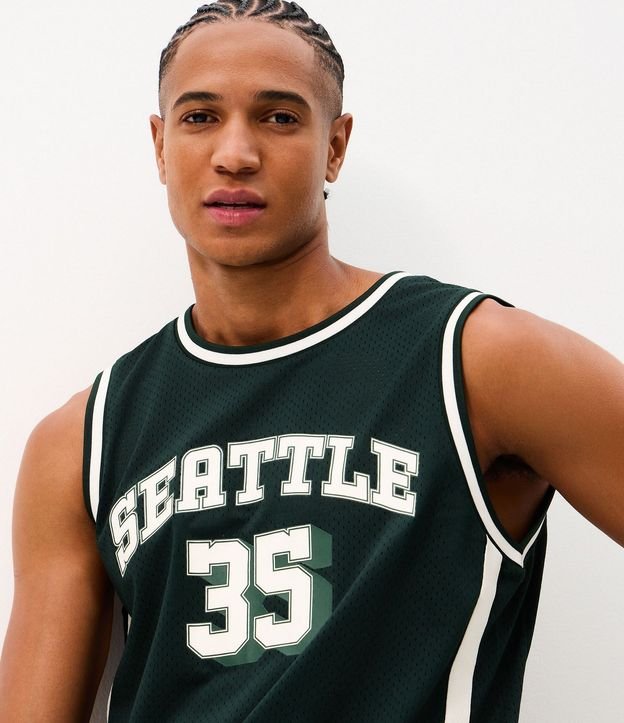 Musculosa Baloncesto Estampada Seattle 35 4