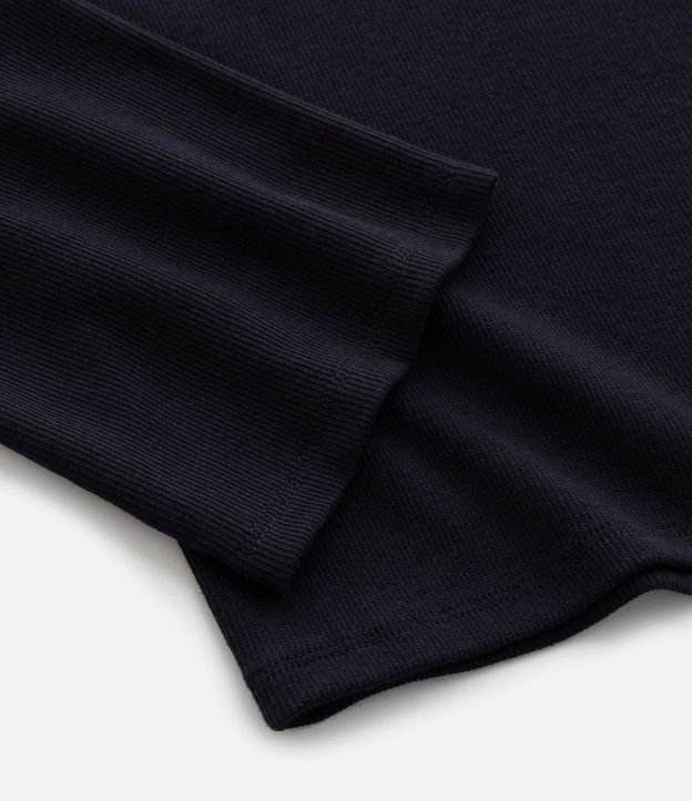Blusa Infantil Manga Larga con Escote Cuadrado y Encaje – Talle 7 a 16 años 5