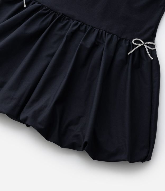 Vestido Infantil con Pollera Balonê y Lacitos - Talle 5 a 14 años 5