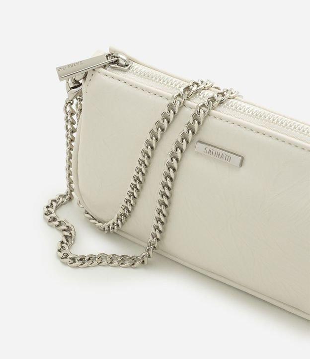 Cartera Baguette Pequeña en PU con Asa Transversal 5