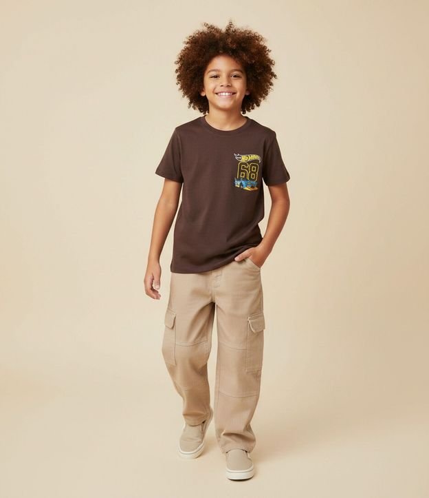 Remera Infantil Hot Wheels con Silk – Talle 3 a 8 años 1