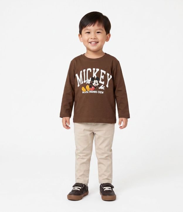 Remera Infantil con Estampa de Mickey Crew – Talle 2 a 6 años