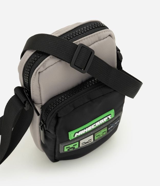 Cartera Infantil Transversal con Estampado Temática Minecraft 6