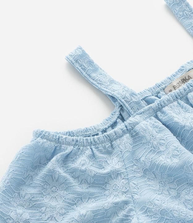 Blusa Infantil Slim Manga Larga en Encaje – Talle 7 a 16 años 6