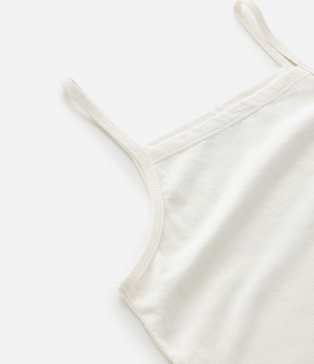 Blusa Infantil Texturizada con Moñitas y Musculosa – Talle 5 a 14 años 8