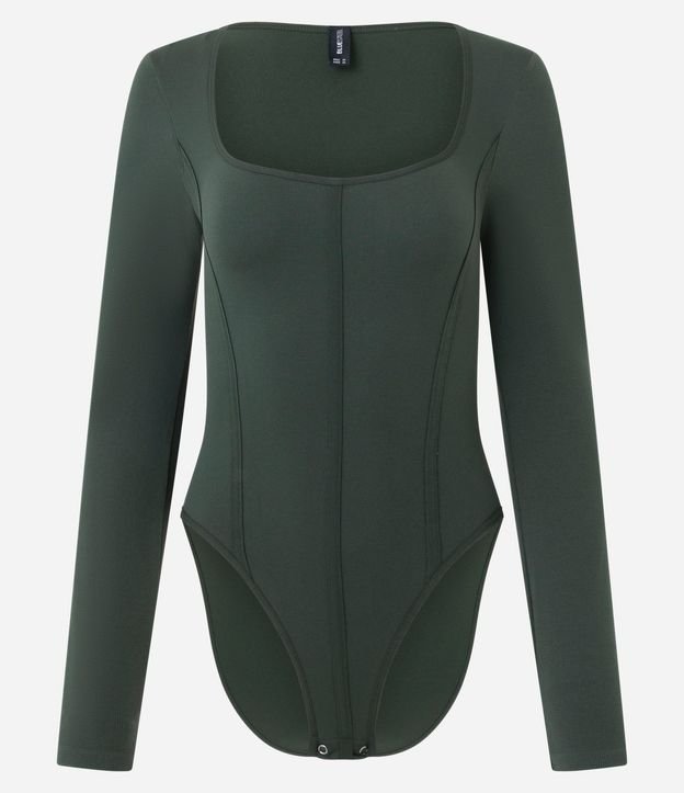 Body en Poliamida Seamless y Escote Cuadrado 5