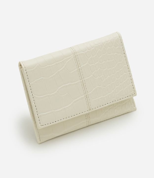 Billetera Sobre Pequeña con Textura Crocco