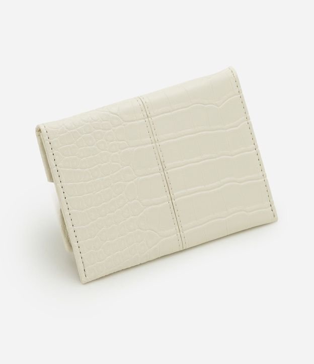 Billetera Sobre Pequeña con Textura Crocco 3