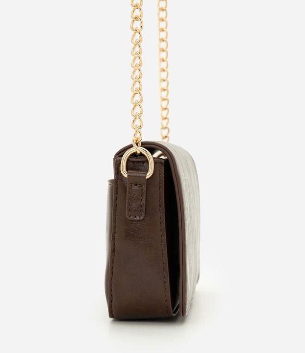 Cartera Transversal Pequeña en PU con Asa de Cadena 2