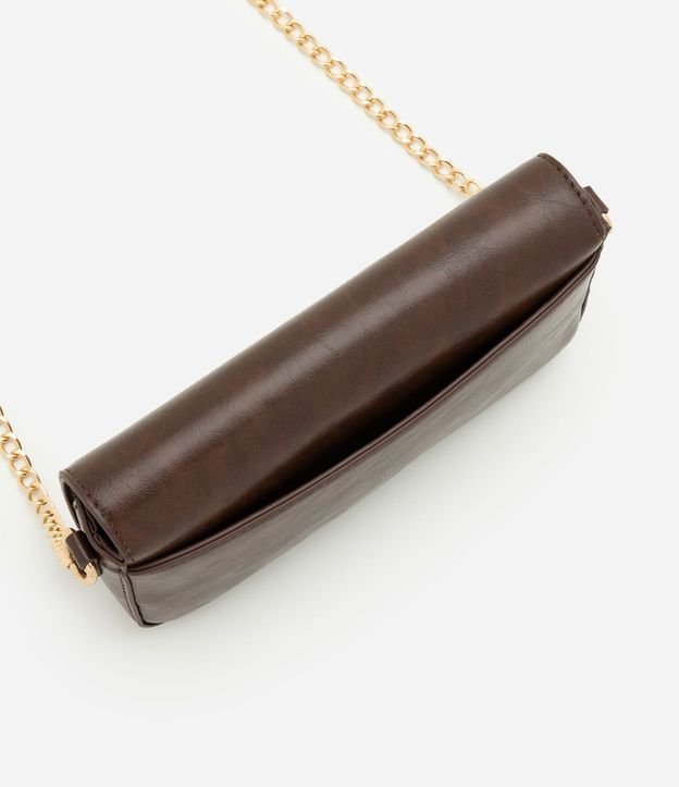 Cartera Transversal Pequeña en PU con Asa de Cadena 4