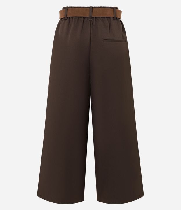 Pantalón Pantacourt Sastrería con Cinturón 3