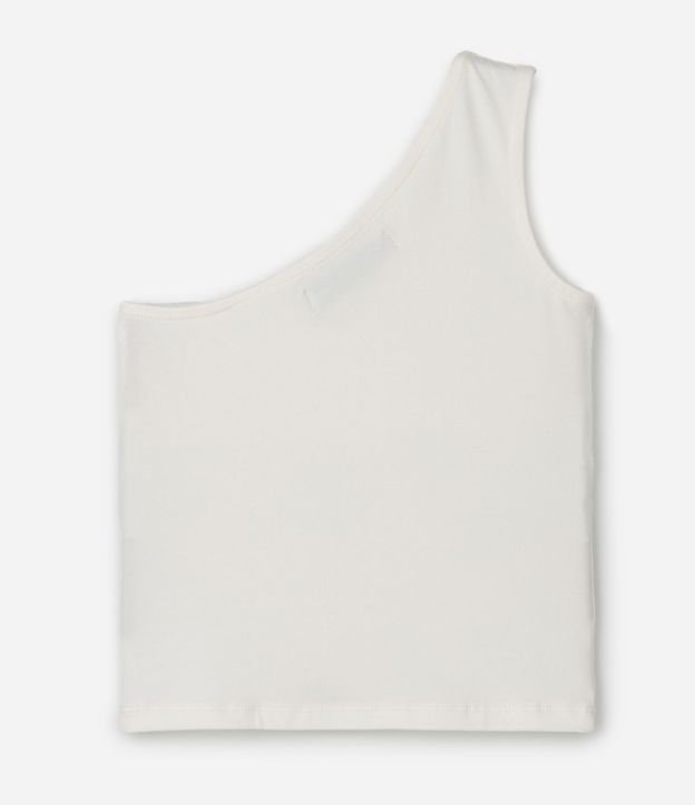 Blusa Infantil de un Hombro con Ojales – Talle 5 a 14 años 3