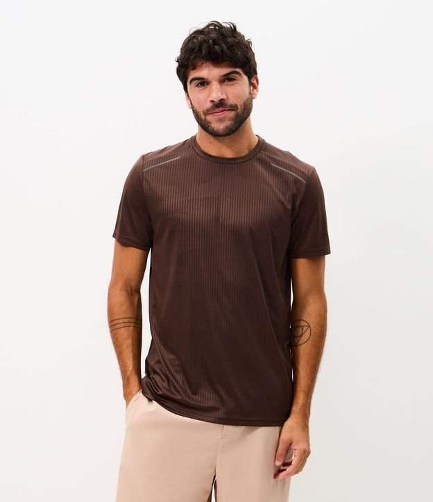 Remera Deportiva Regular con Tecnologia Dry