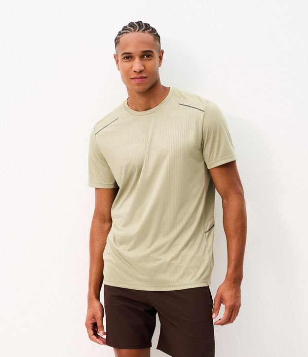 Remera Deportiva Regular con Tecnologia Dry 3