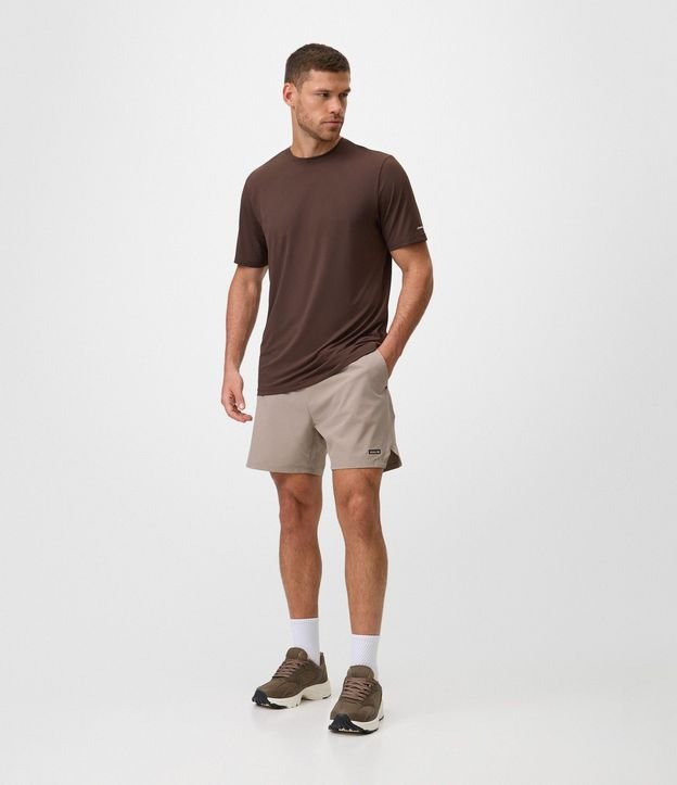 Bermuda Deportiva con Short de Compresión