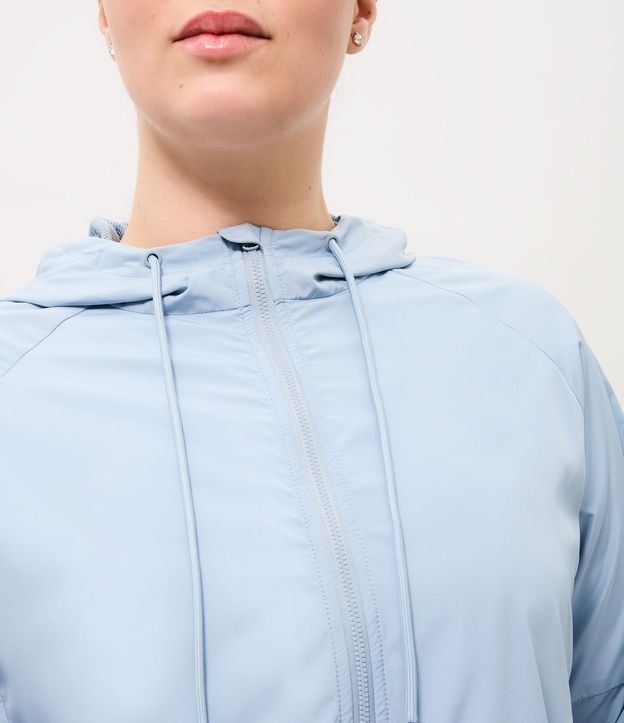 Campera Corta-Vento con Capucha y Cremallera Curve & Plus Size 3