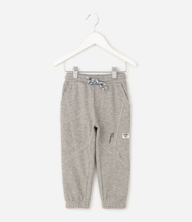 Pantalón Jogger en Algodón Infantil - Talle 1 a 6 años 2
