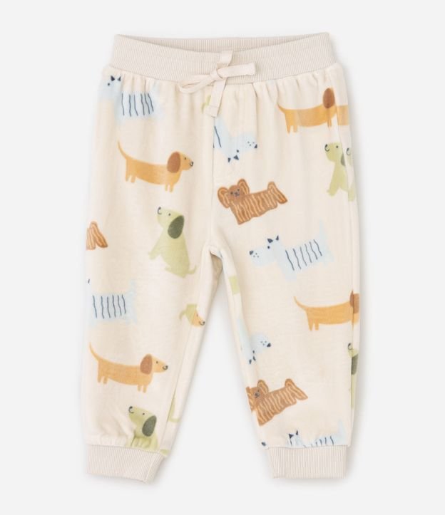 Conjunto Infantil con Estampa Fullprint Perro – Talle 0 a 24 Meses 5