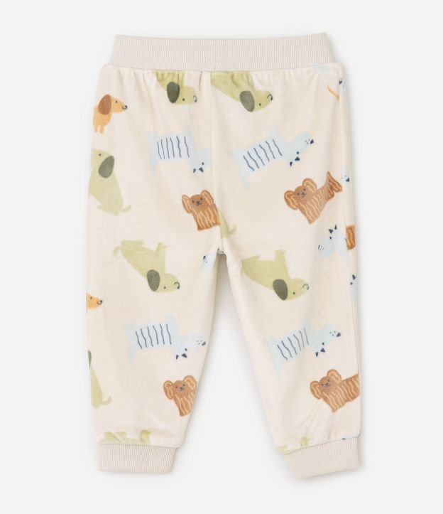 Conjunto Infantil con Estampa Fullprint Perro – Talle 0 a 24 Meses 6