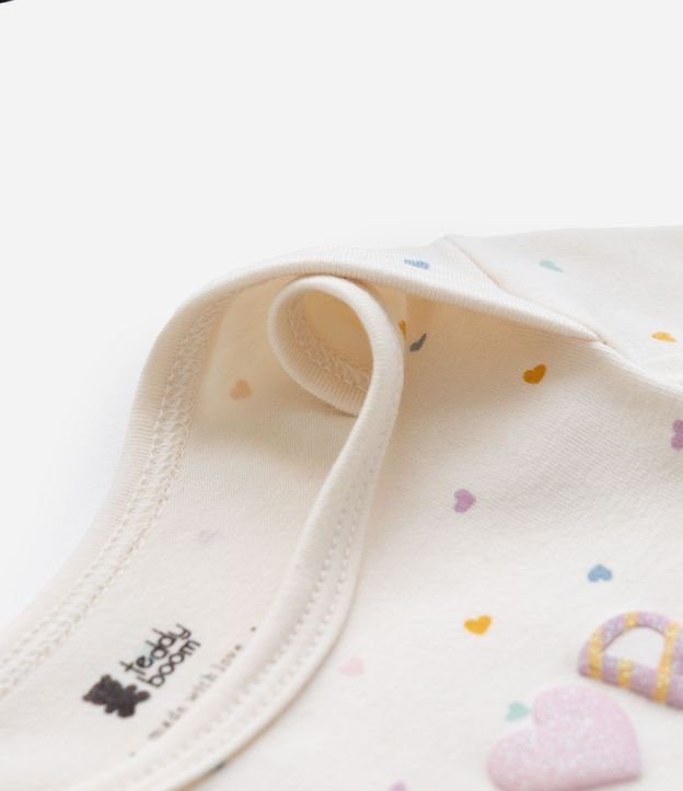 Body Infantil con Lettering Amor da Mamãe – Talle RN a 18 Meses 6