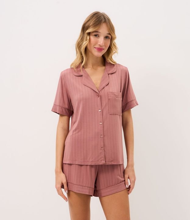 Pijama Americano Corto en Modal