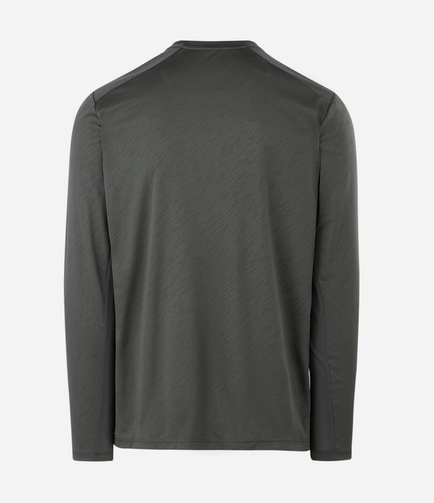 Remera Deportiva Dry Fit con Estampa Rayada 6