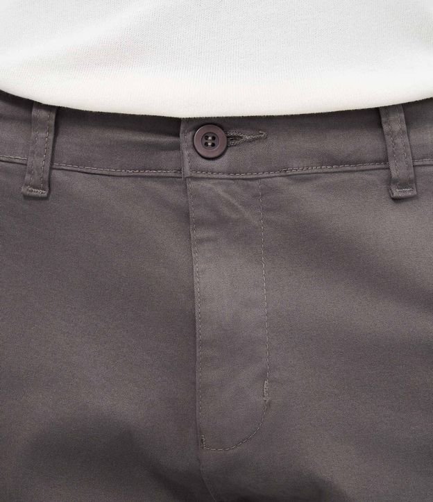 Pantalón Slim en Sarga Lavada 3