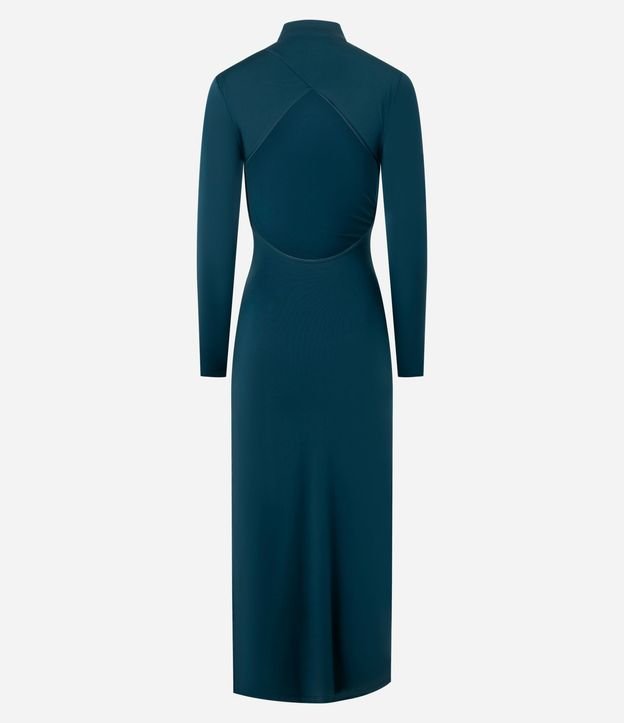Vestido Midi con Espalda Abierta y Fruncidos 7