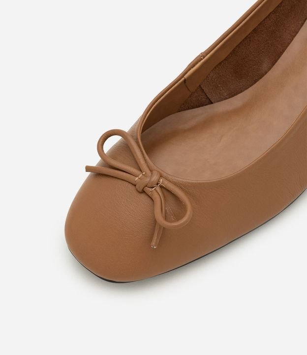 Zapato Muñeca en Cuero con Salto Bloco 4
