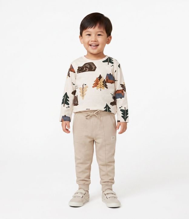 Remera Infantil con Estampado Florest– Talle 1 a 5/6 años
