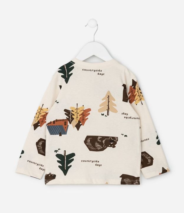 Remera Infantil con Estampado Florest– Talle 1 a 5/6 años 3