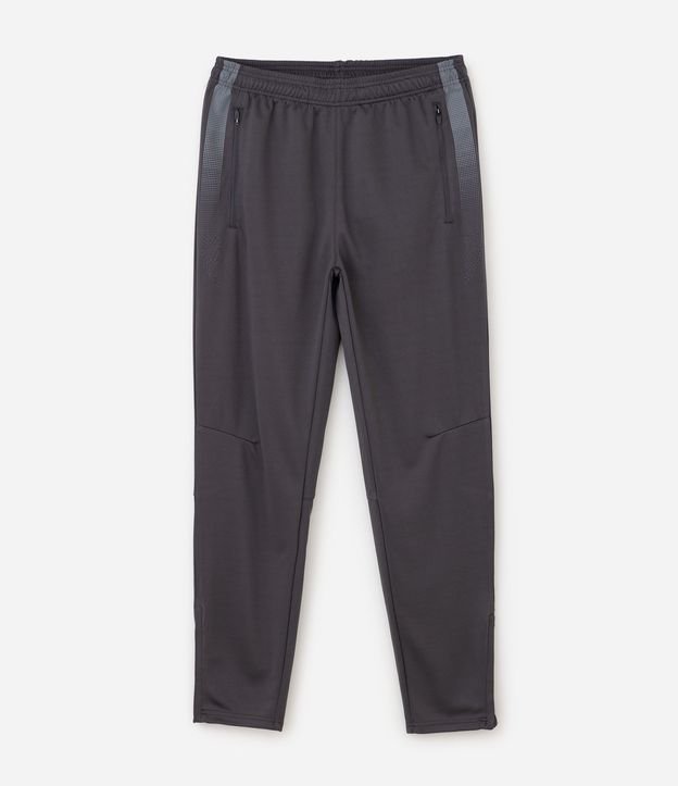 Pantalón Deportiva con Rayas Laterales y Cremallera en Bajo 4