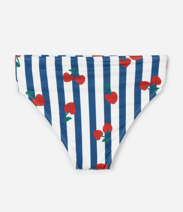 Bikini Infantil Top y Bottom con Estampa de Cerezas – Talle 5 a 16 años 6
